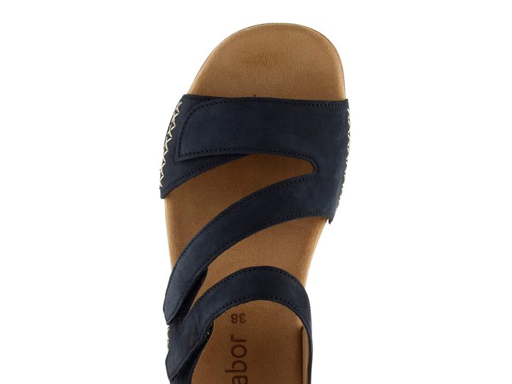 Gabor modré sandále na kline Nightblue 63.734.16