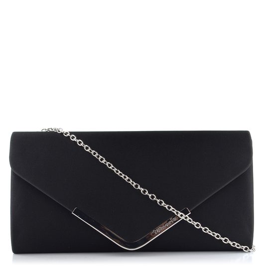 Tamaris černé saténové společenské psaníčko 30454