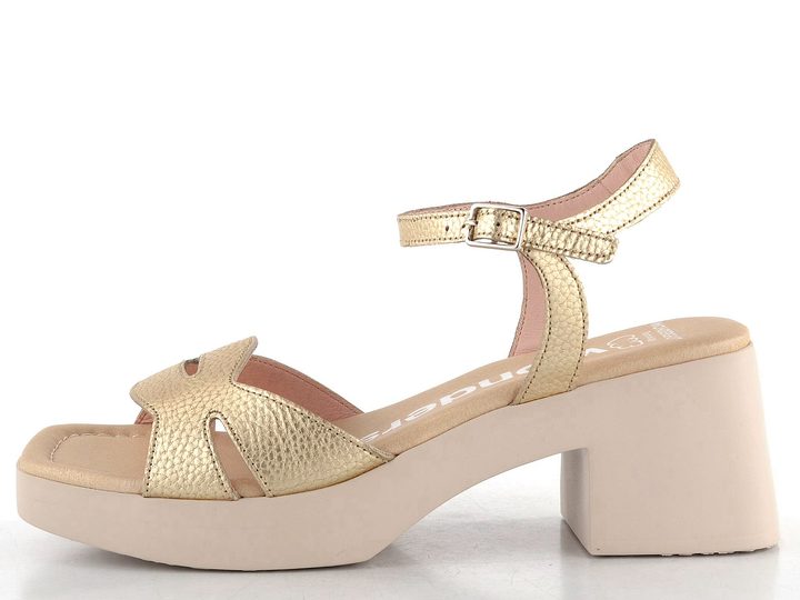 Wonders sandály na podpatku Platino D-1021