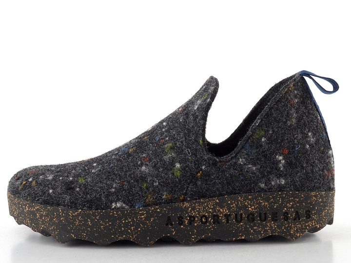 Asportuguesas prozouvací polobotky City anthracite P018003099
