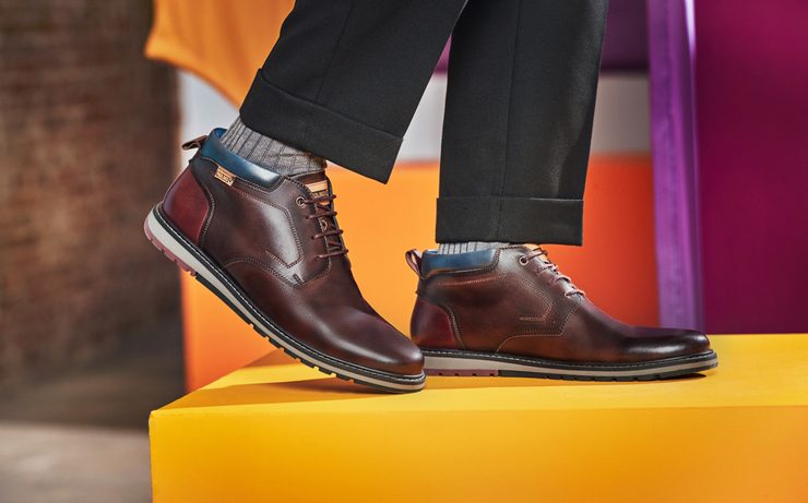 Pikolinos pánský kožený kotník Berna Olmo M8J-8181