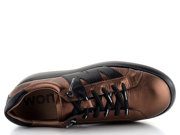 Wonders dámské tenisky na platformě Oro/Negro A-2660