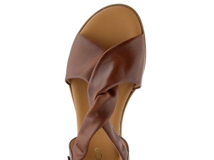 Gabor sandály na klínu camel 82.751.53