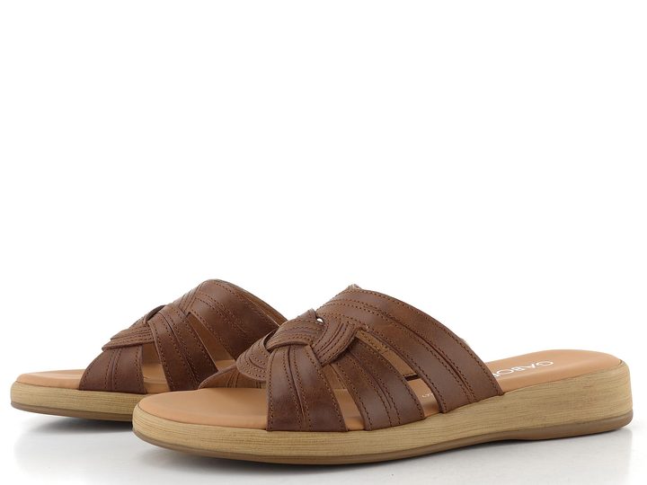 Gabor kožené pantofle peanut 82.732.54