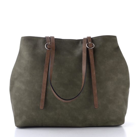 Rieker shopper kabelka khaki/hnědá H1028-54