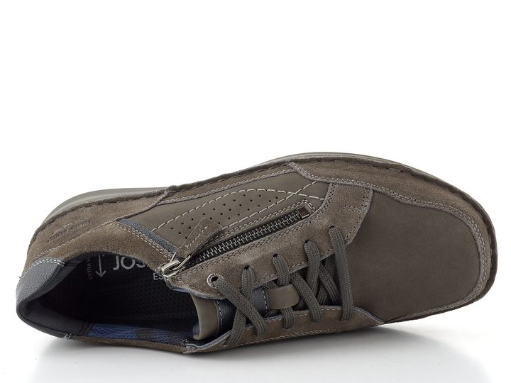 Josef Seibel pánské polobotky se zipem granit-kombi 44911TE387