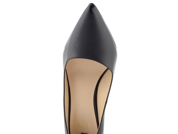 Högl lodičky hladké černé 0-177000