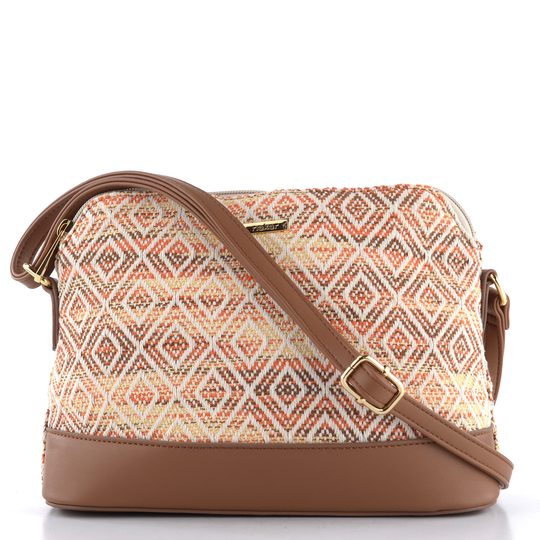 Rieker kabelka se vzorem Multi/Cognac H1510-92