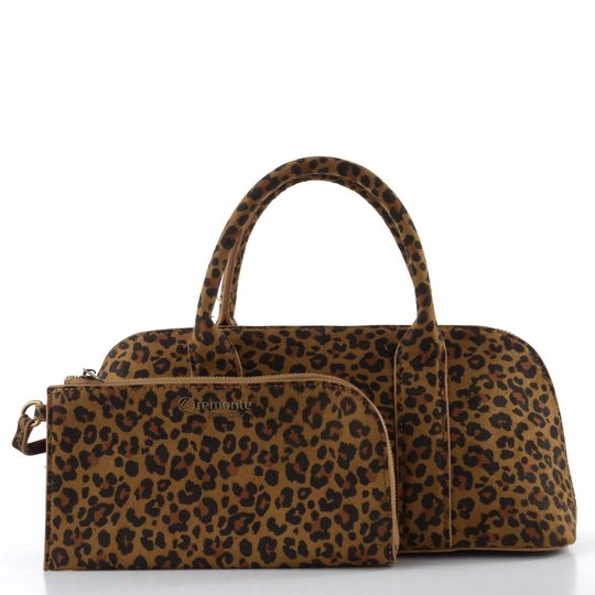 Remonte shopper kabelka s etují a leopardím vzorem Q0673-24