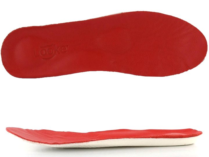 Looke červený kožený kotník Joie L0641-12