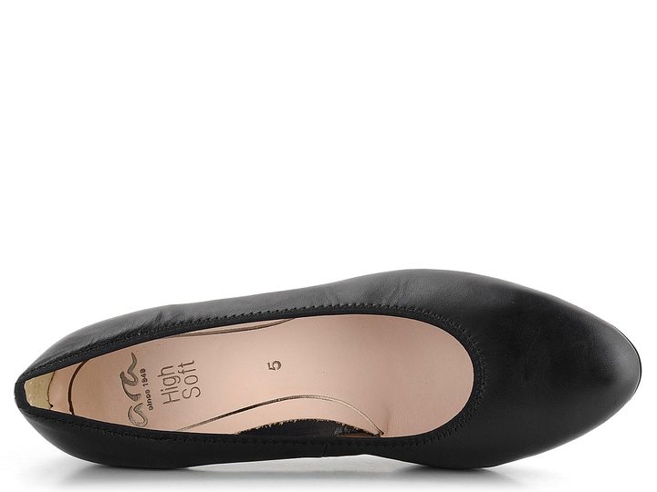 Ara dámske lodičky hladké Knokke Black 12-11486-11