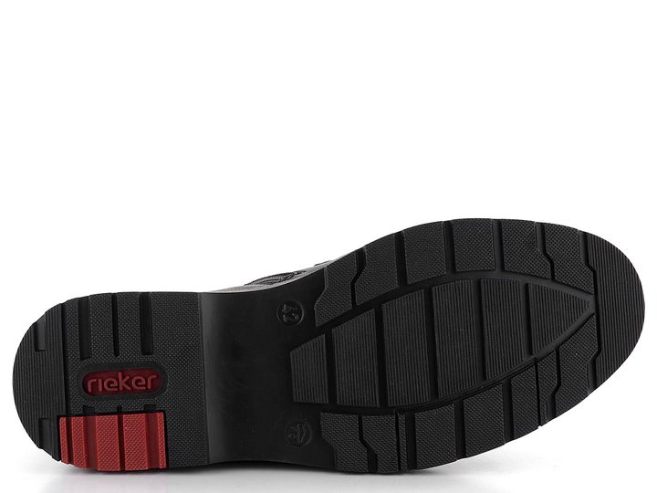 Rieker pánska nízka členková obuv čierna 10539-00