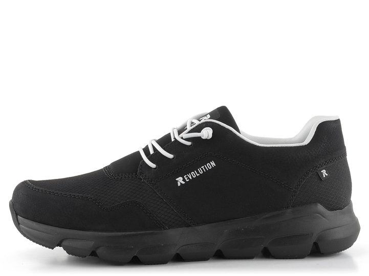 Rieker Revolution pánske nazúvacie tenisky čierne 07811-00