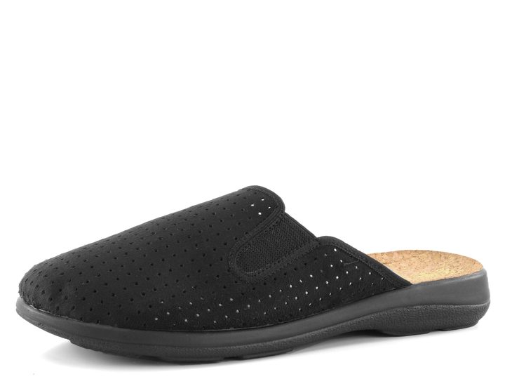 Pánské domácí pantofle černé L8461