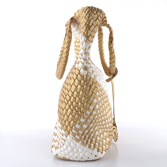 Remonte shopper kabelka gold/weiss Q0761-81