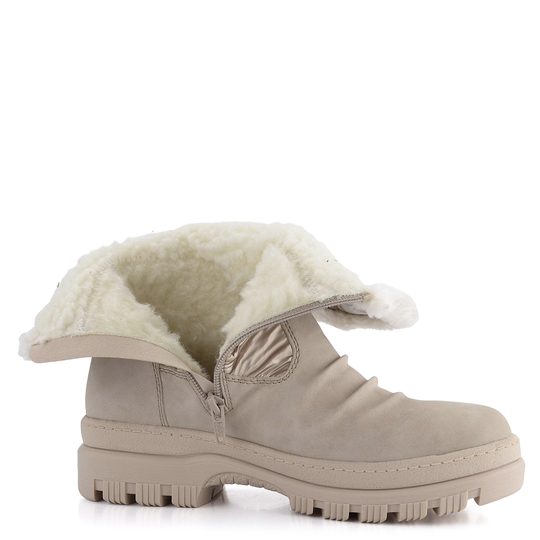 Rieker vyteplená členková obuv s membránou Ginger/Rose/Bianco X9091-62