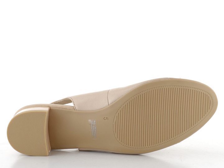 Caprice lodičky s volnou patou Beige Comb 9-29502-42