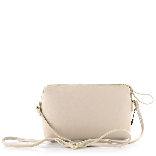 Elega crossbody malá béžová smotanová 69287