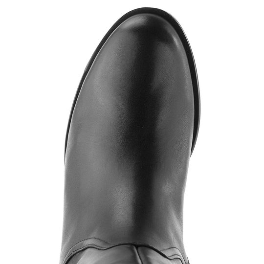 Gabor černé kožené kozačky XL-Vario 72.029.57