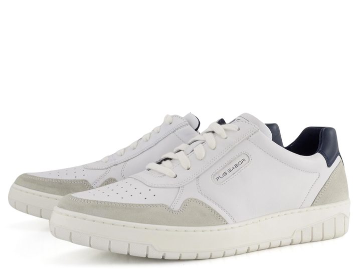 Pius Gabor pánske kožené poltopánky biele 1004.10.02