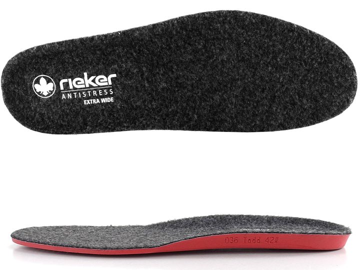 Rieker pánska šnurovacia členková obuv šedá 03640-25