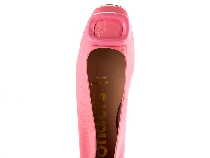 Wonders baleríny so sponou lakované Blush A-86100