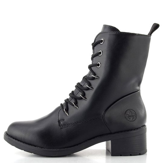 Rieker šněrovací kotník černý 75430-00