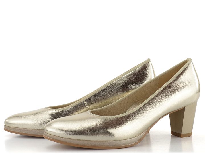 Ara lodičky metalické Orly Platin 12-23436-84