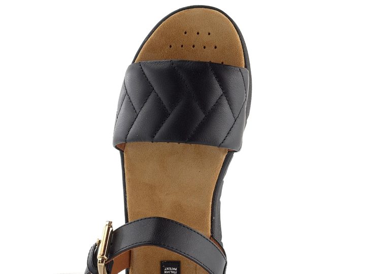 Geox sandále na platforme Dandra Black D35SCC08554C9999