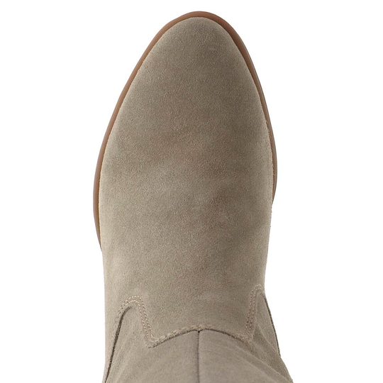 Rieker béžové kozačky se strečí Y2050-60