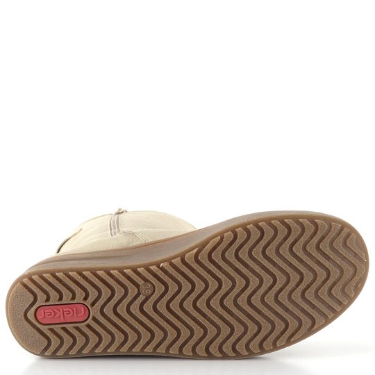 Rieker polokozačky crema L2580-60