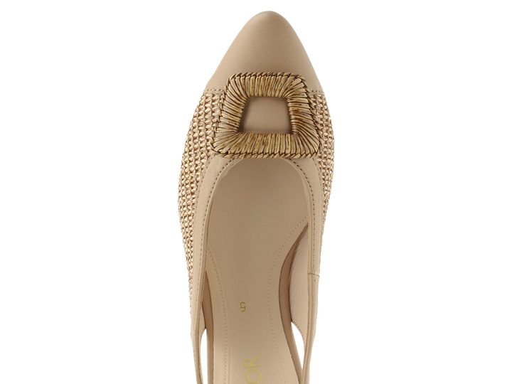 Gabor lodičky s volnou patou sand 81.526.44