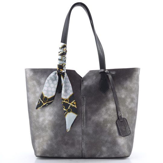 Rieker shopper kabelka altsilber H1006-42