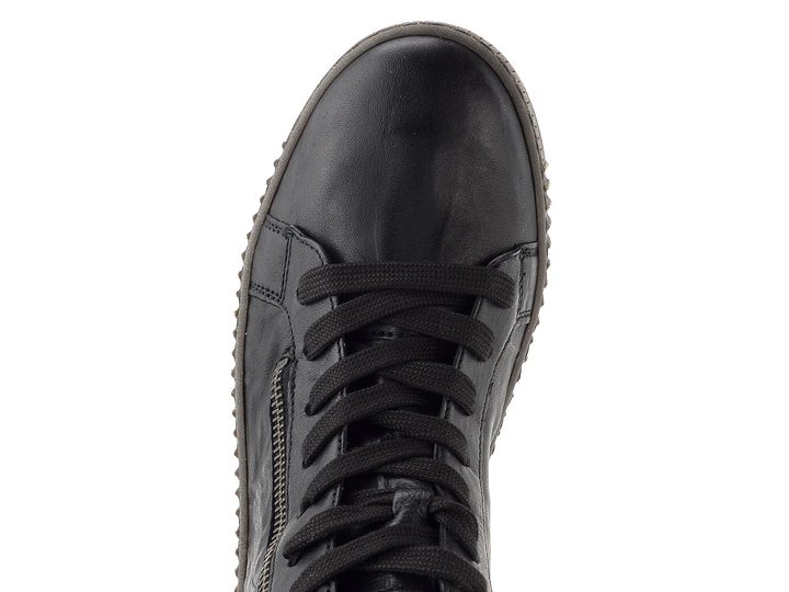 Gabor šněrovací kotník se zipem černý 73.730.57