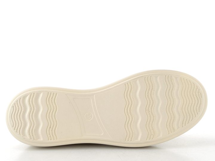 Looke šněrovací polobotky Denia off white L1448_68