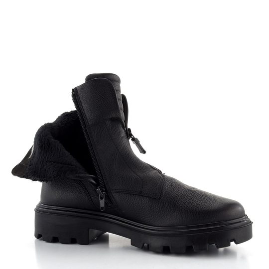 Ara dámský kotník se středovým zipem Manchester Schwarz 12-59106-01