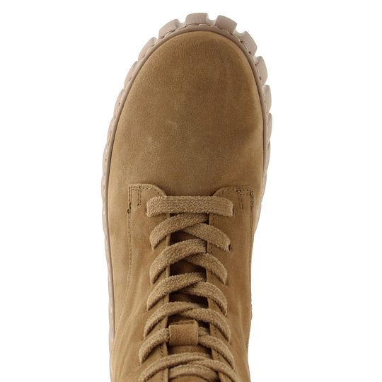 Gabor šněrovací kotník na platformě lion/camel 76.786.35