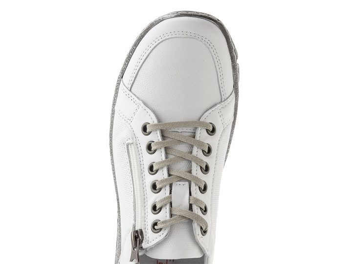 Kacper bílé perforované polobotky 2-5499