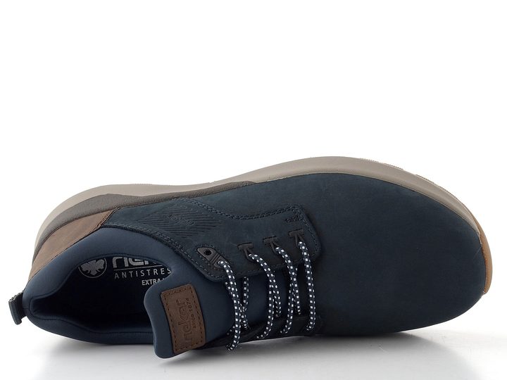 Rieker pánské polobotky pazifik/schoko/navy 06050-14