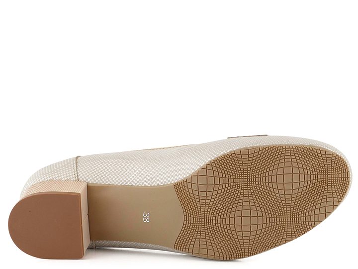 Barton lodičky metalické béžové pepito 2358A