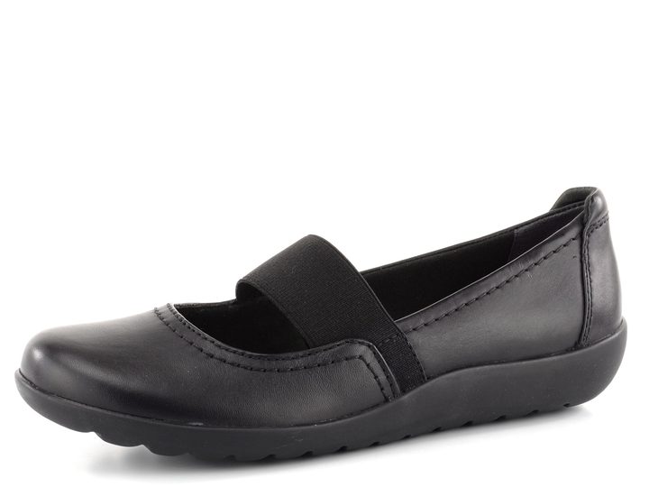 Clarks baleríny Black Medora Ally