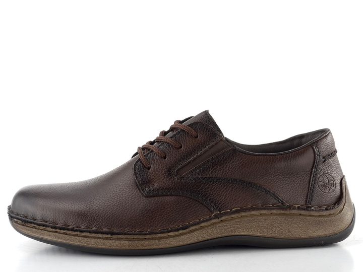 Rieker pánske poltopánky tmavo hnedé 05211-25