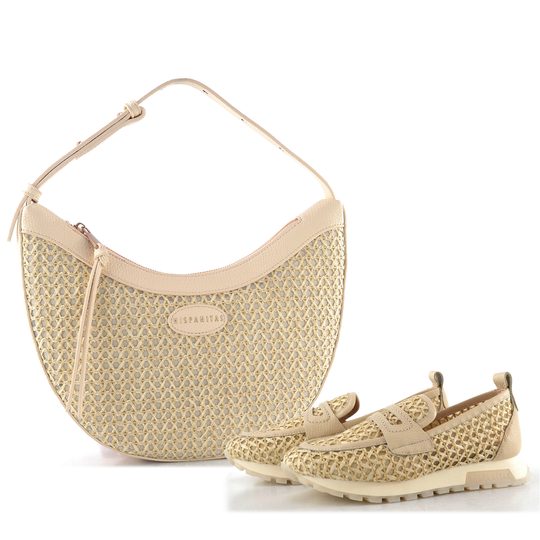 Hispanitas kabelka gondola panna/butter BV264718