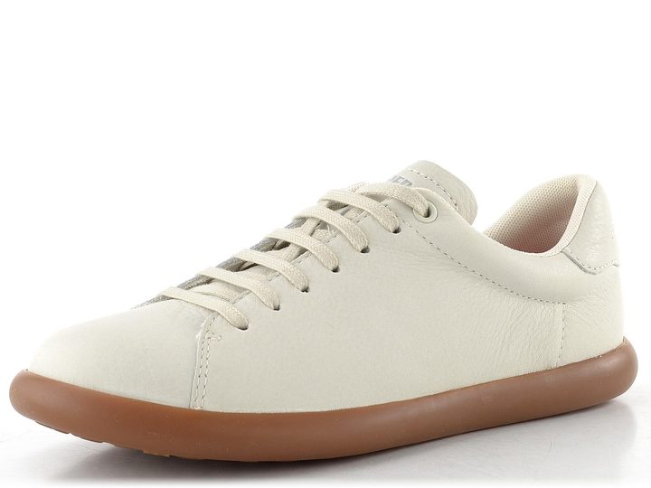 Camper šněrovací polobotky Pelotas white natural K201819-003