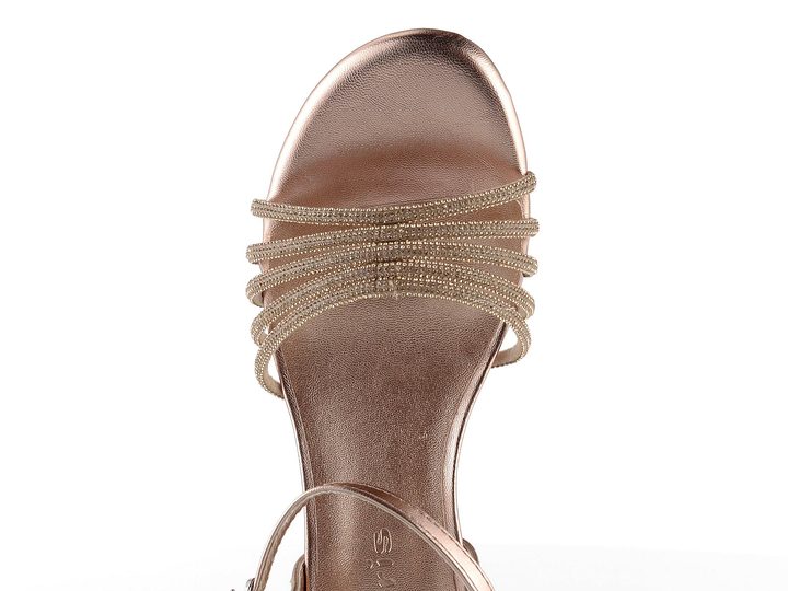 Tamaris sandály na podpatku Rose Glam 1-28248-44