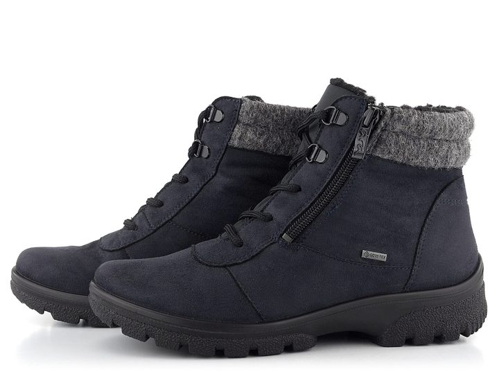 Ara kotník s Gore-Tex membránou Blau/Grau Saas-Fee 12-49309-02
