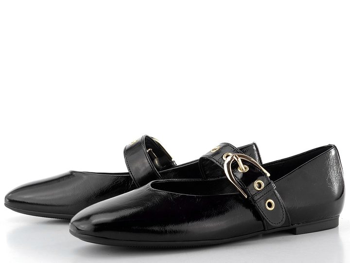 Gabor baleríny s nártovým páskem černé 74.144.20