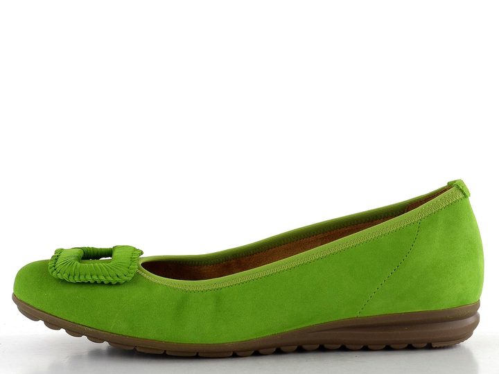 Gabor semišové baleríny Granny Green 62.623.34