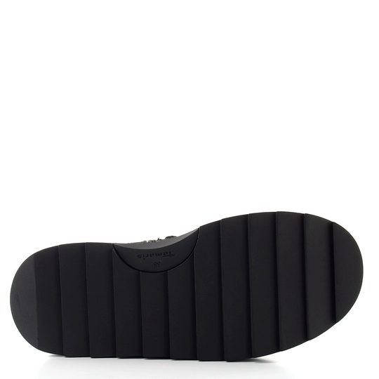 Tamaris zateplený kotník na platformě black uni 1-26836-41