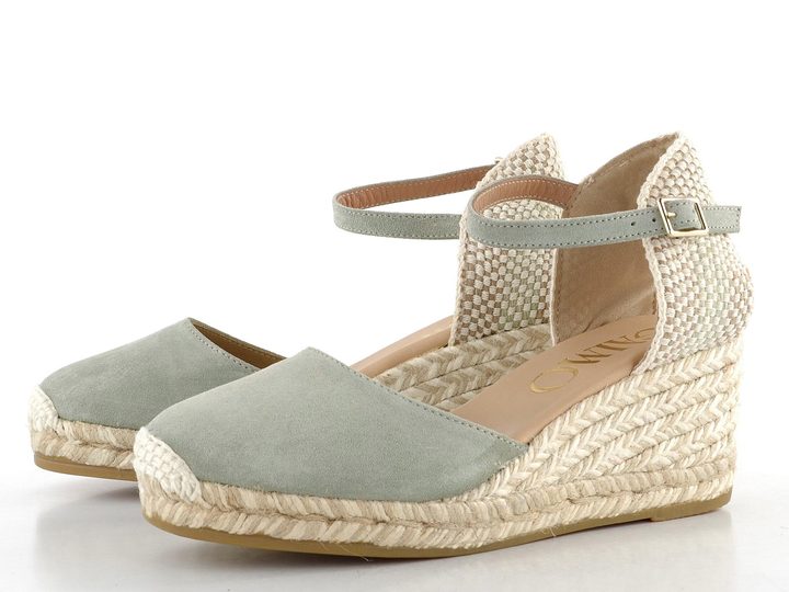 Gaimo sandály s plnou patou a klínkem Robi pesca baby viper